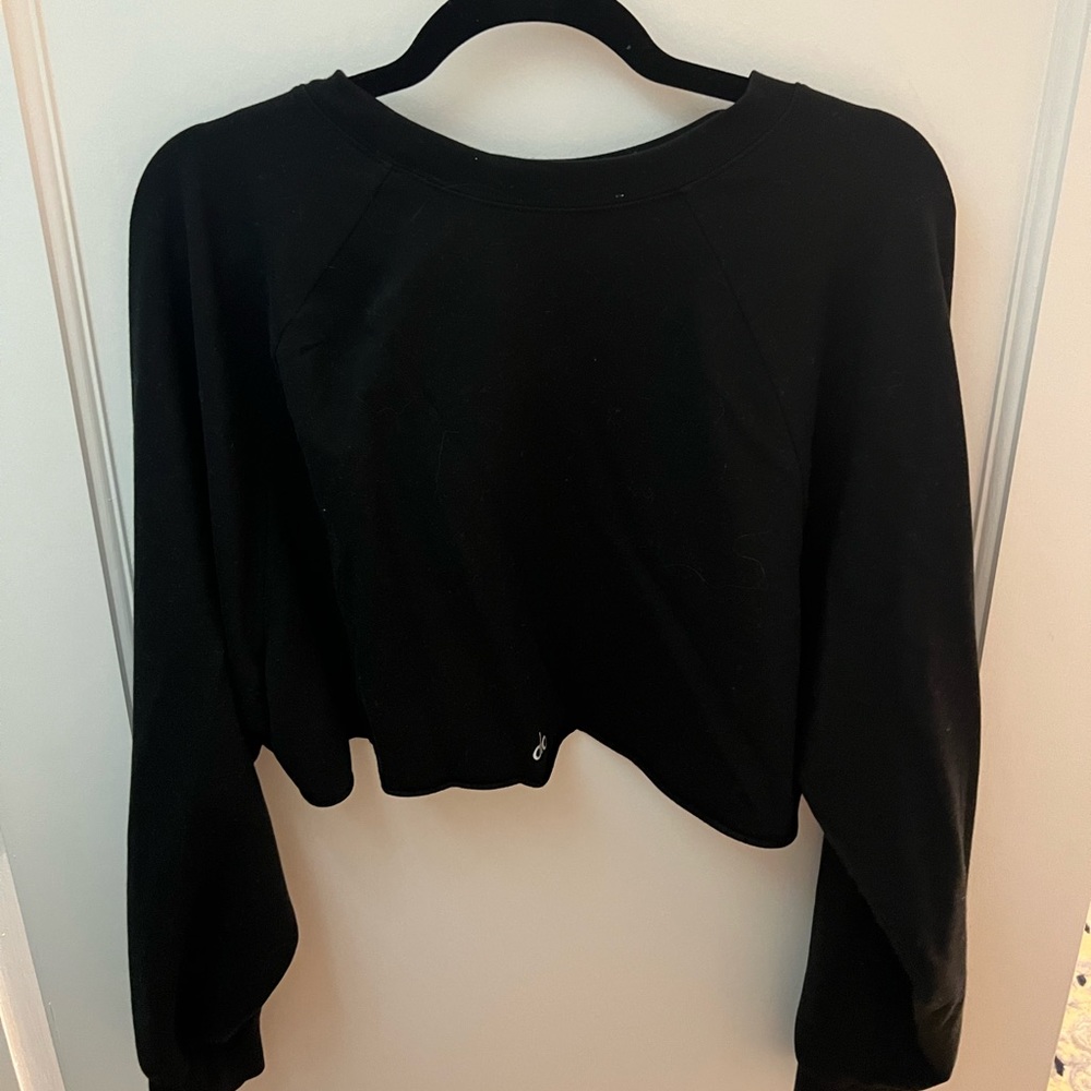 Alo Cropped Sweatshirt